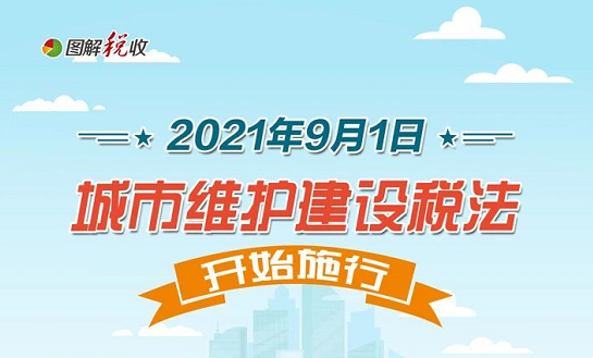 一图了解城市维护建设税法相关要点！